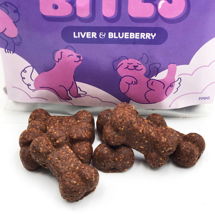 Liver & Blueberry Chewy Dog Treats